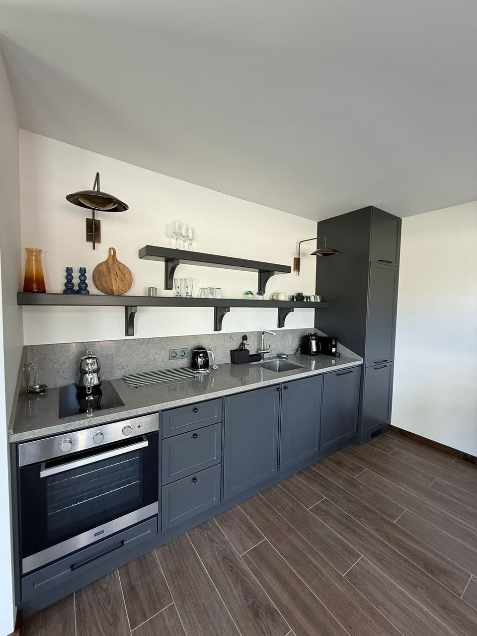 Villa, Patio, Pool View | Private kitchen | Mini-fridge, microwave, stovetop, cookware/dishes/utensils