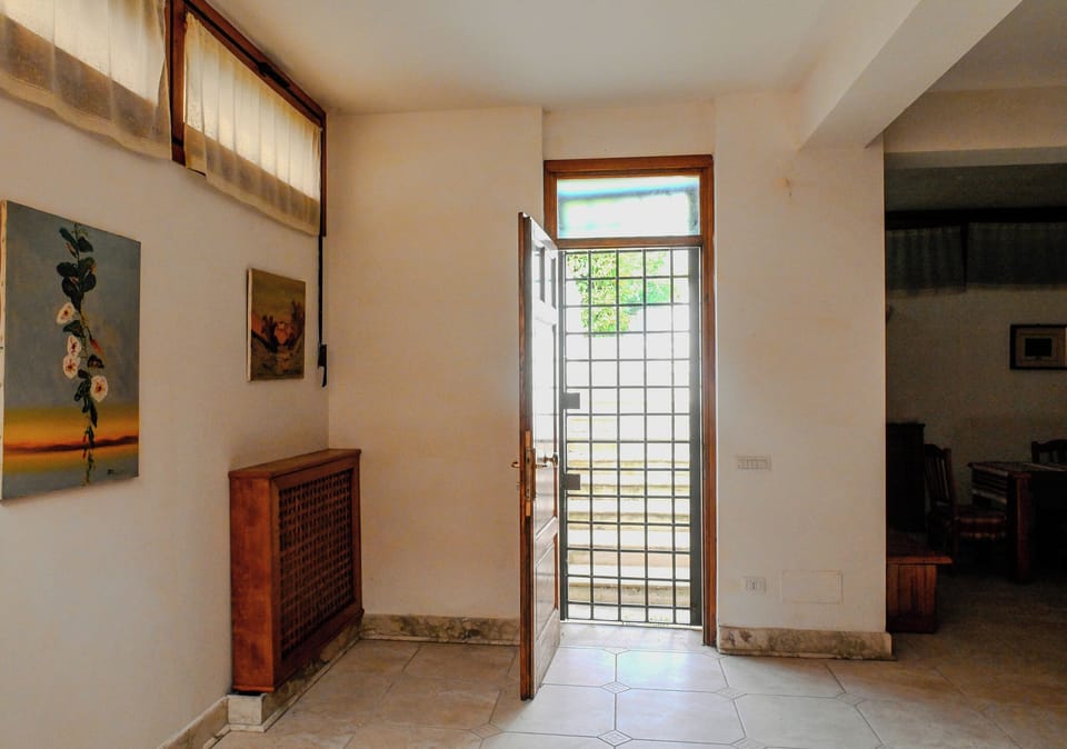 Interior entrance