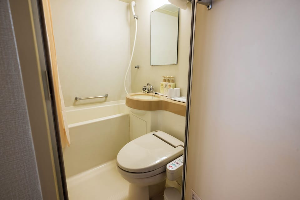 Single Room, Non Smoking | Bathroom | Combined shower/tub, free toiletries, hair dryer, slippers