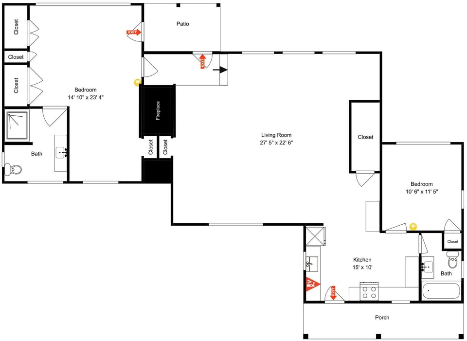 House (2 Bedrooms) | Property amenity