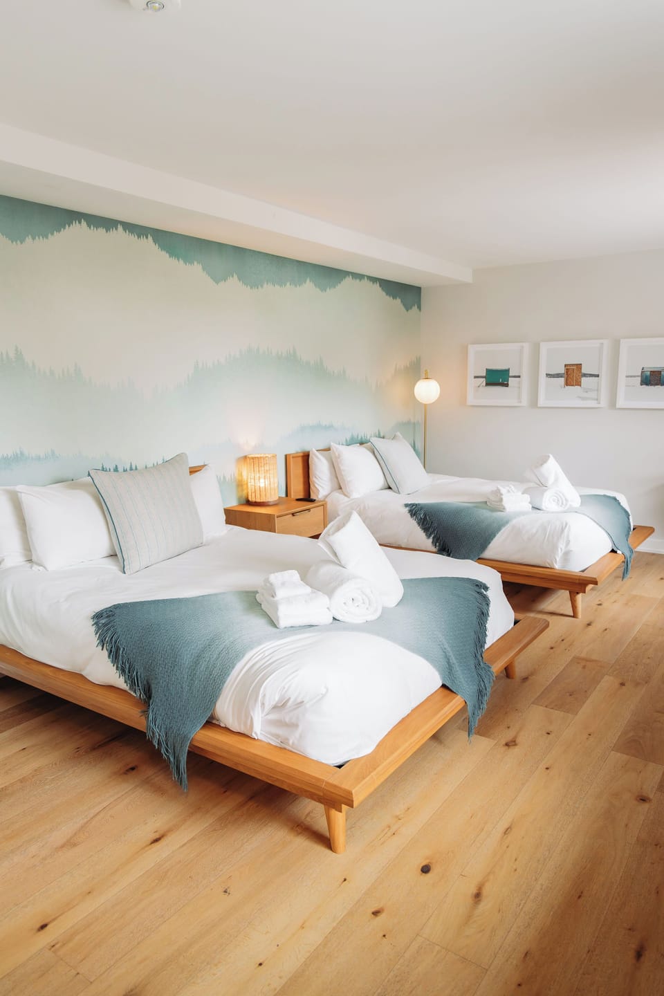 Design Room, 2 Queen Beds, Courtyard View | Premium bedding, memory foam beds, individually decorated, desk