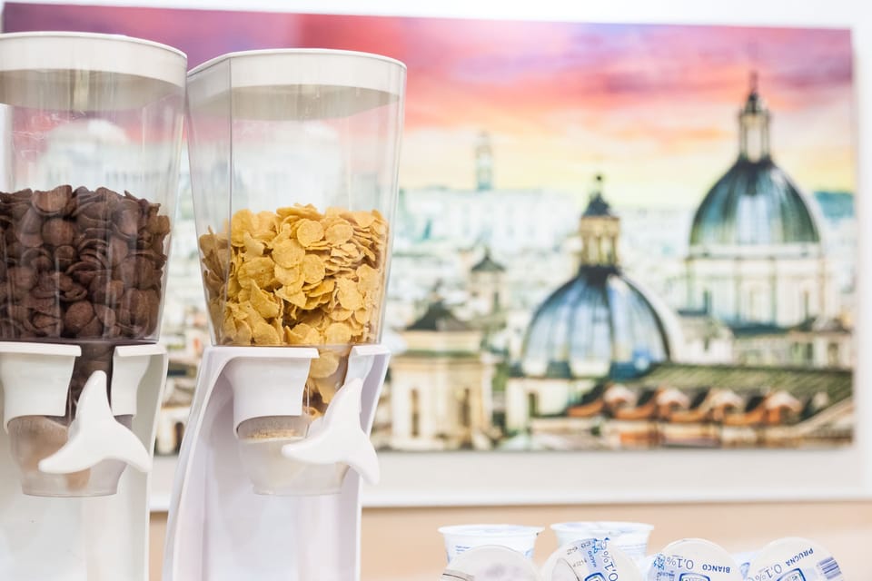 Daily buffet breakfast (EUR 5 per person)