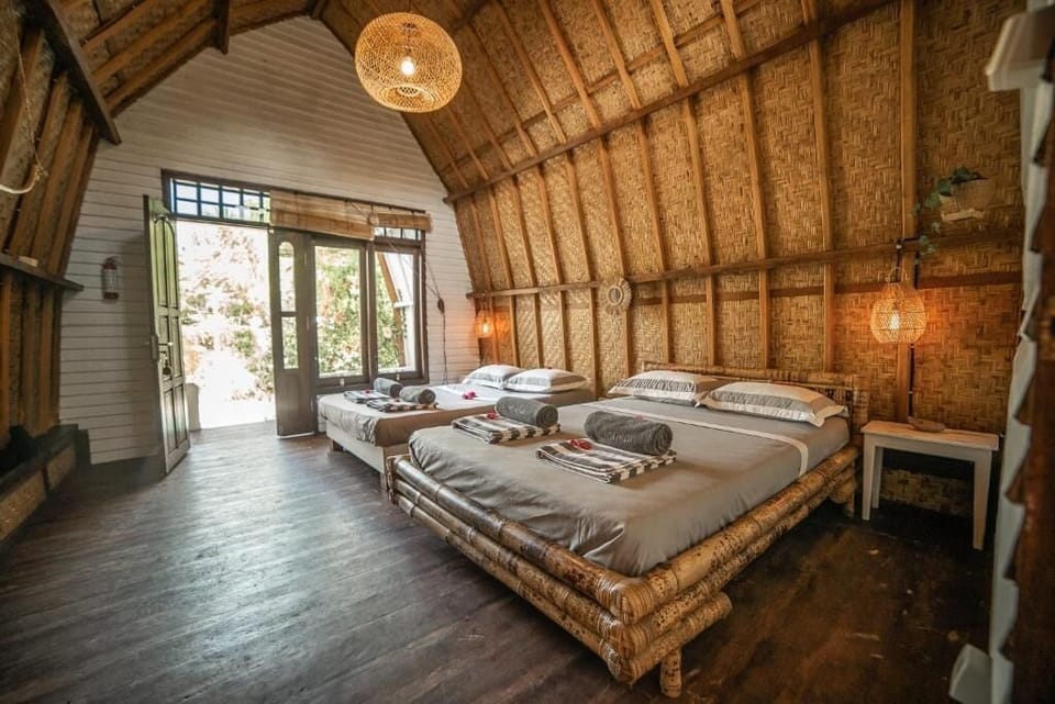 Classic Triple Room, Garden View | Egyptian cotton sheets, premium bedding, down comforters