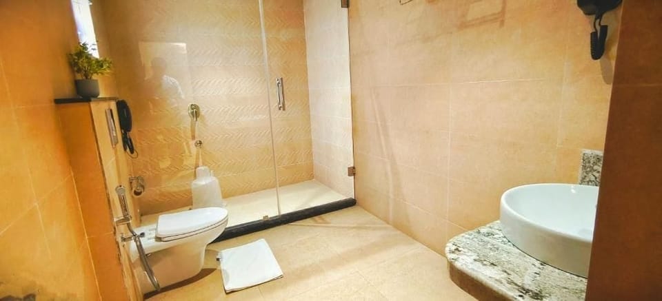 Deluxe Double Room | Bathroom | Slippers