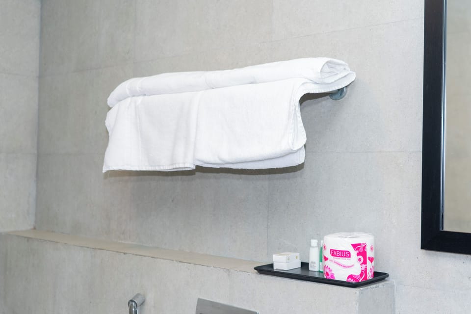 Executive Room | Bathroom amenities | Free toiletries, hair dryer, towels, soap
