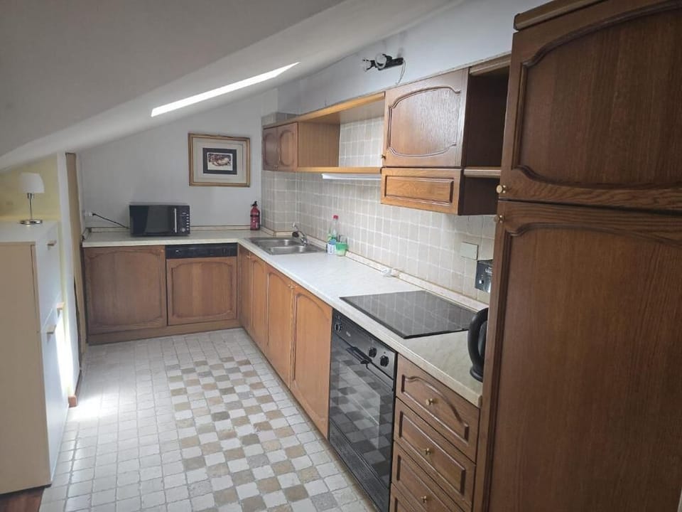 Comfort Apartment, City View | Private kitchen