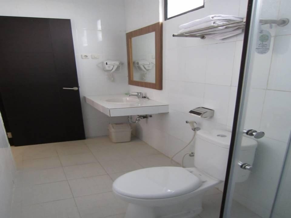 Executive Room, 1 Double or 2 Twin Beds, Garden View | Bathroom shower