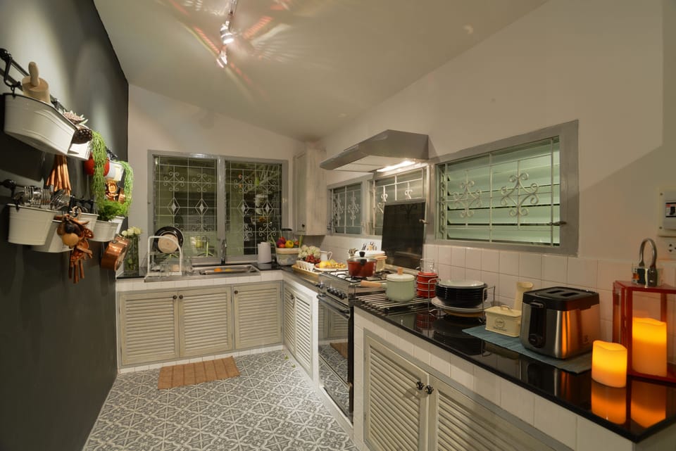 5-Bedrooms Luxury Villa with Private Pool and Garden | Private kitchen | Full-size fridge, microwave, stovetop, dishwasher