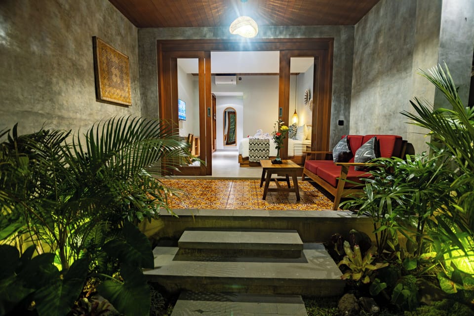 Superior Double Room, Garden View | Terrace/patio