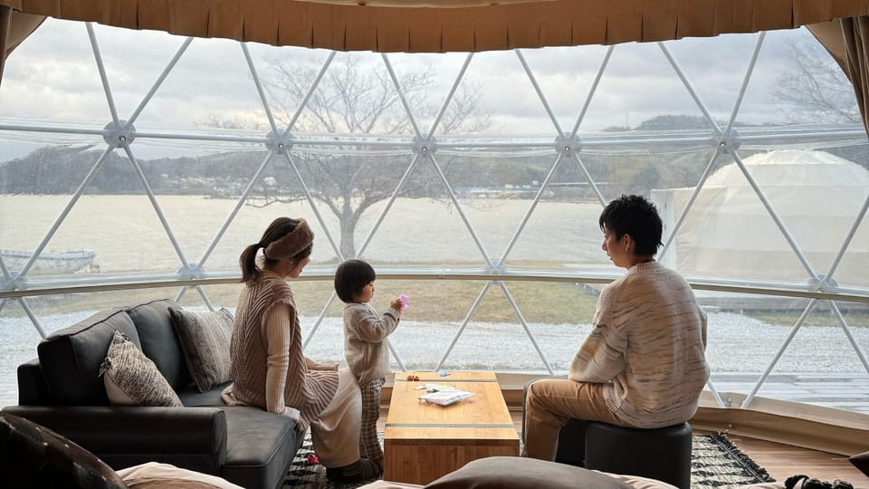 Island Glamping Earth Stay Aoshima Hotel in Japan
