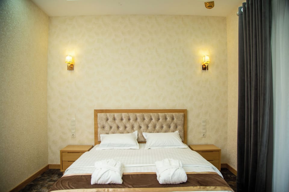 In-room safe, desk, laptop workspace, blackout drapes