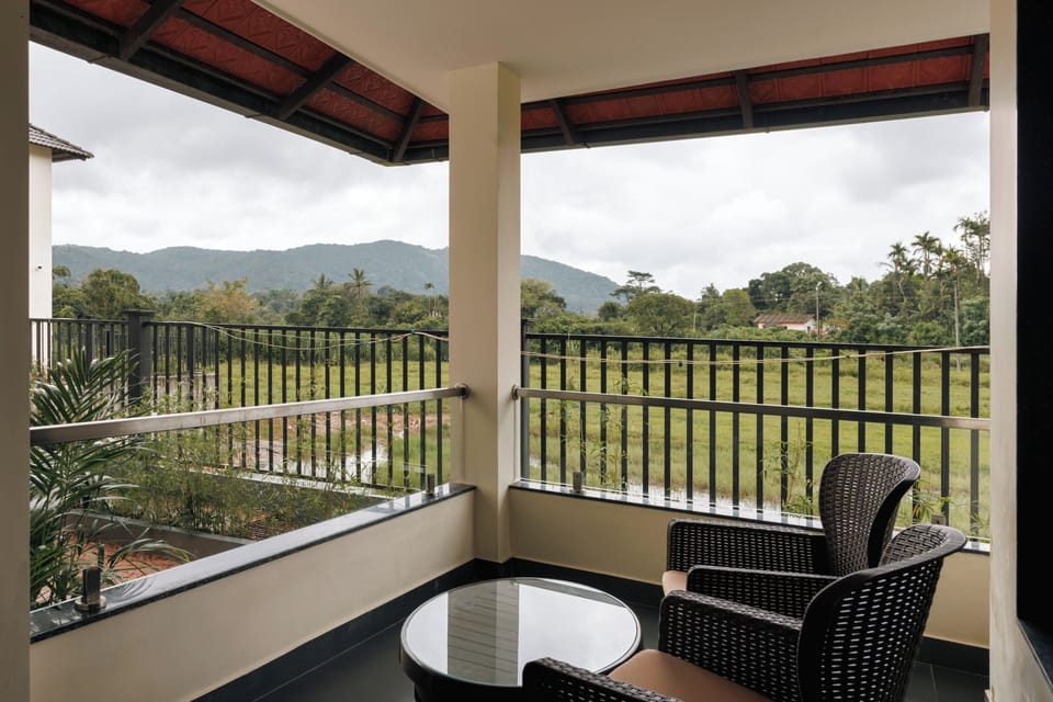 Superior Double Room, Balcony, Garden View | Balcony view