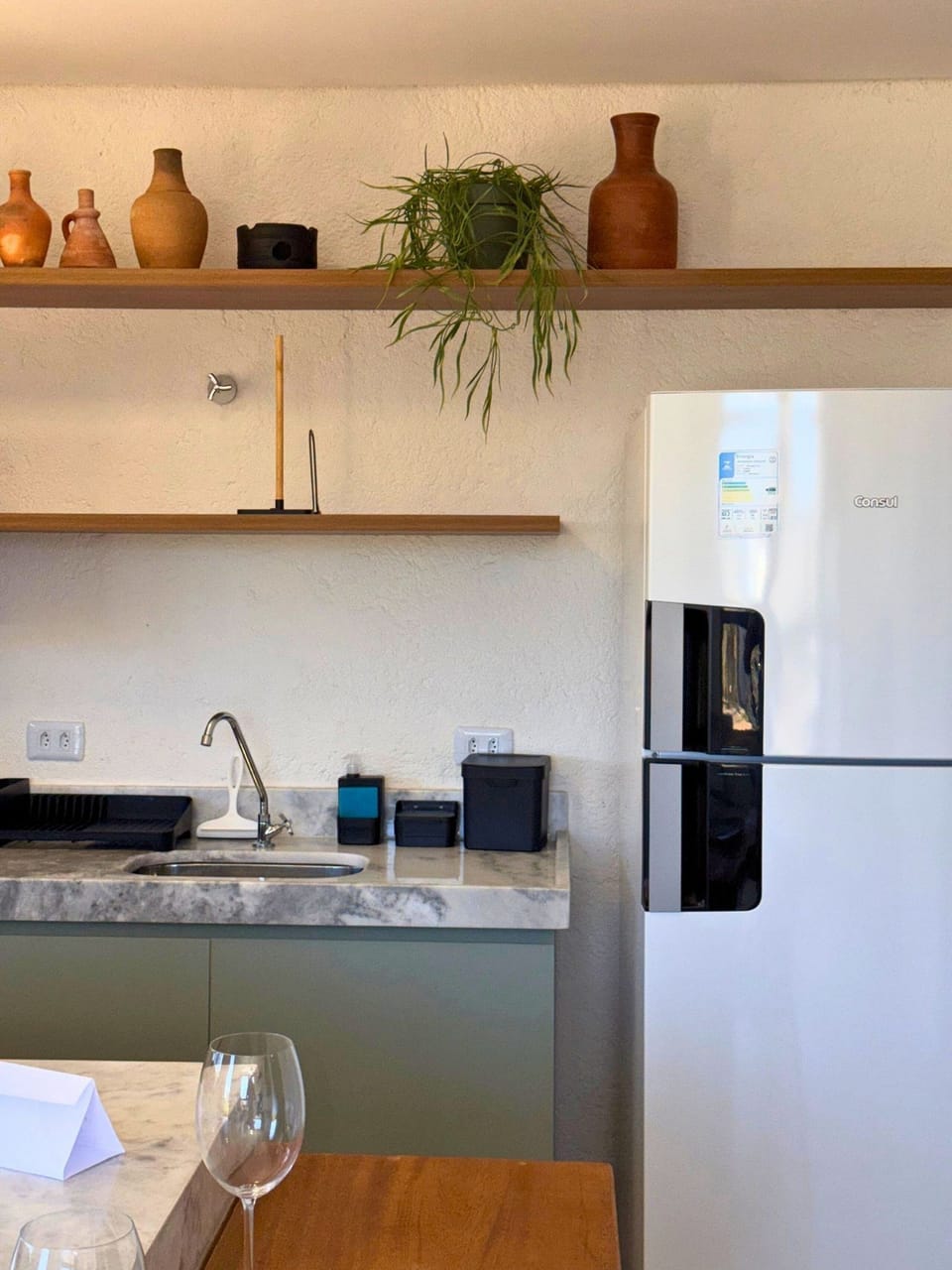 Villa | Private kitchen | Refrigerator (on request), microwave, oven, stovetop