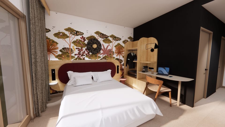 Premium bedding, individually decorated, individually furnished