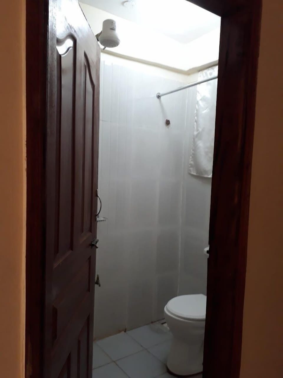 Standard Double Room, City View | Bathroom | Shower, slippers, towels, soap