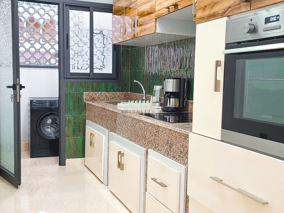 Comfort Apartment | Private kitchen | Full-size fridge, oven, stovetop, dishwasher