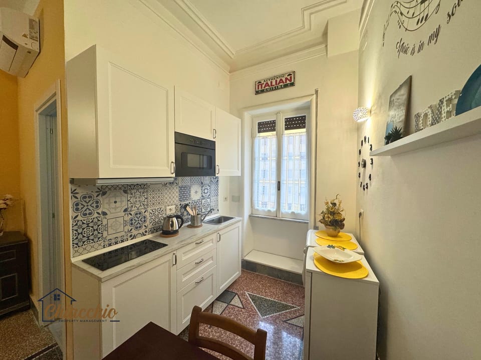 Apartment, 1 Queen Bed with Sofa bed, Kitchenette, City View | Private kitchen | Espresso maker, electric kettle