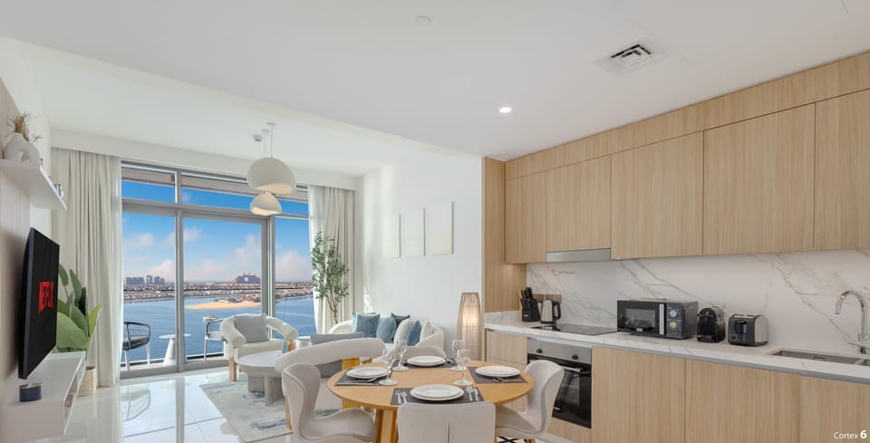 Apartment, Balcony, Ocean View | Private kitchen