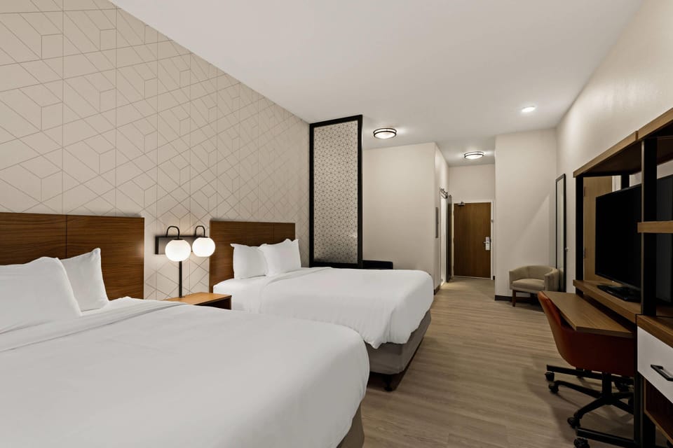 Standard Room, 2 Queen Beds, Non Smoking | Free WiFi