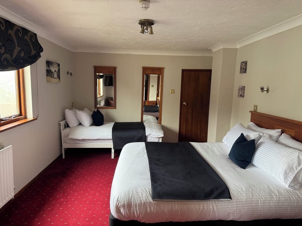 Family Room | In-room safe, desk, laptop workspace, iron/ironing board