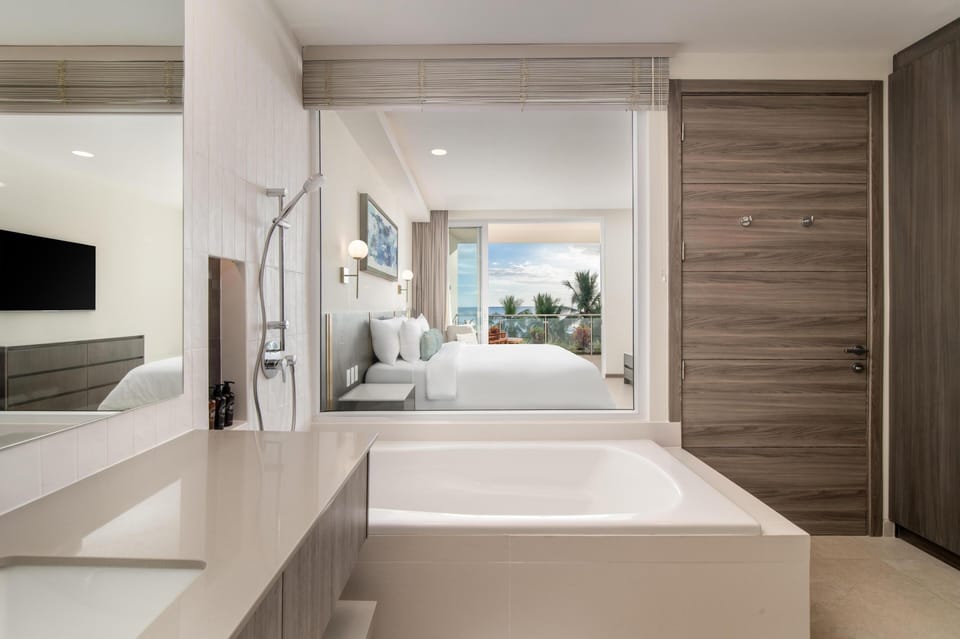 Hair dryer, bathrobes, slippers, bidet