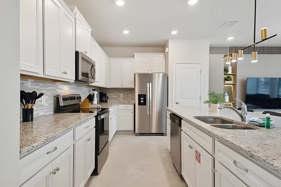 Superior Villa | Private kitchen | Highchair, dining table