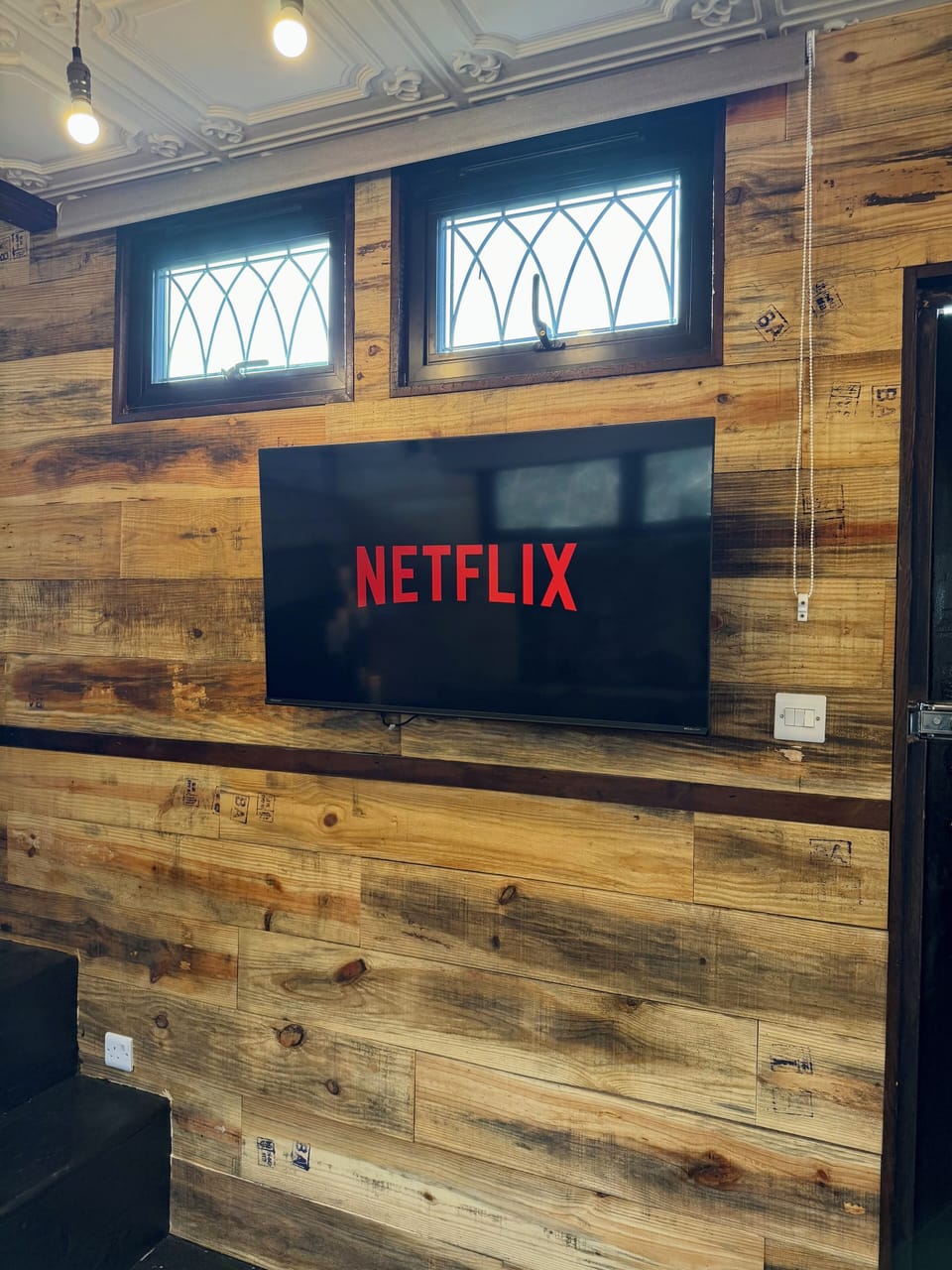 Deluxe Cabin, Garden View | Television