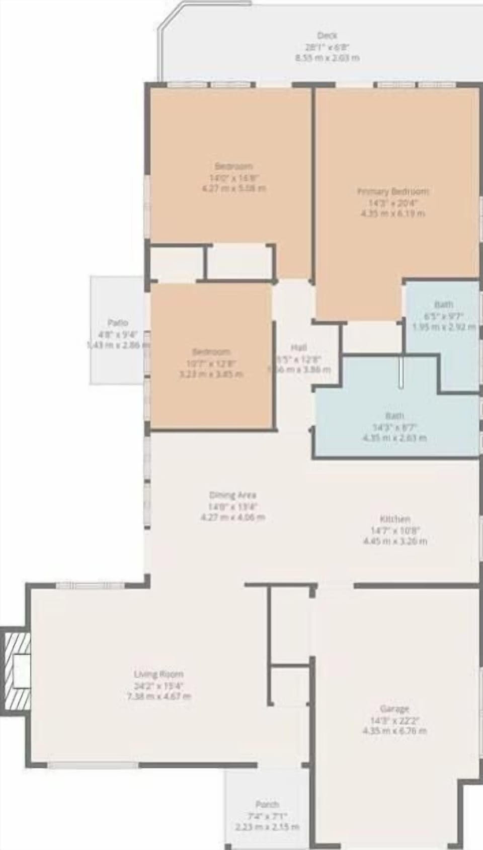 House, 3 Bedrooms | Floor plan