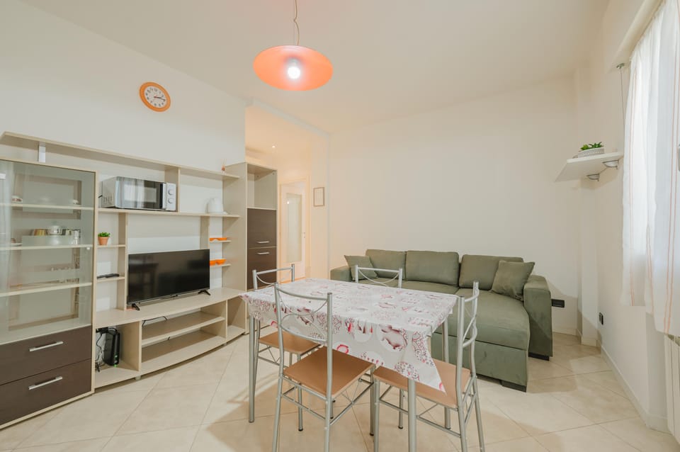 Superior Apartment, Balcony, Courtyard View | Living area | 32-inch flat-screen TV with cable channels