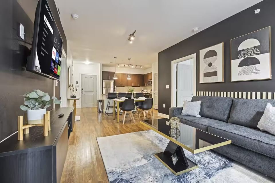 Apartment, Balcony | Living area | Smart TV