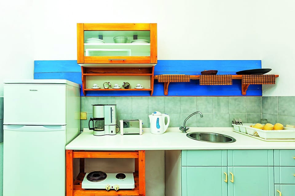 Studio | Private kitchenette | Fridge, microwave, stovetop, coffee/tea maker