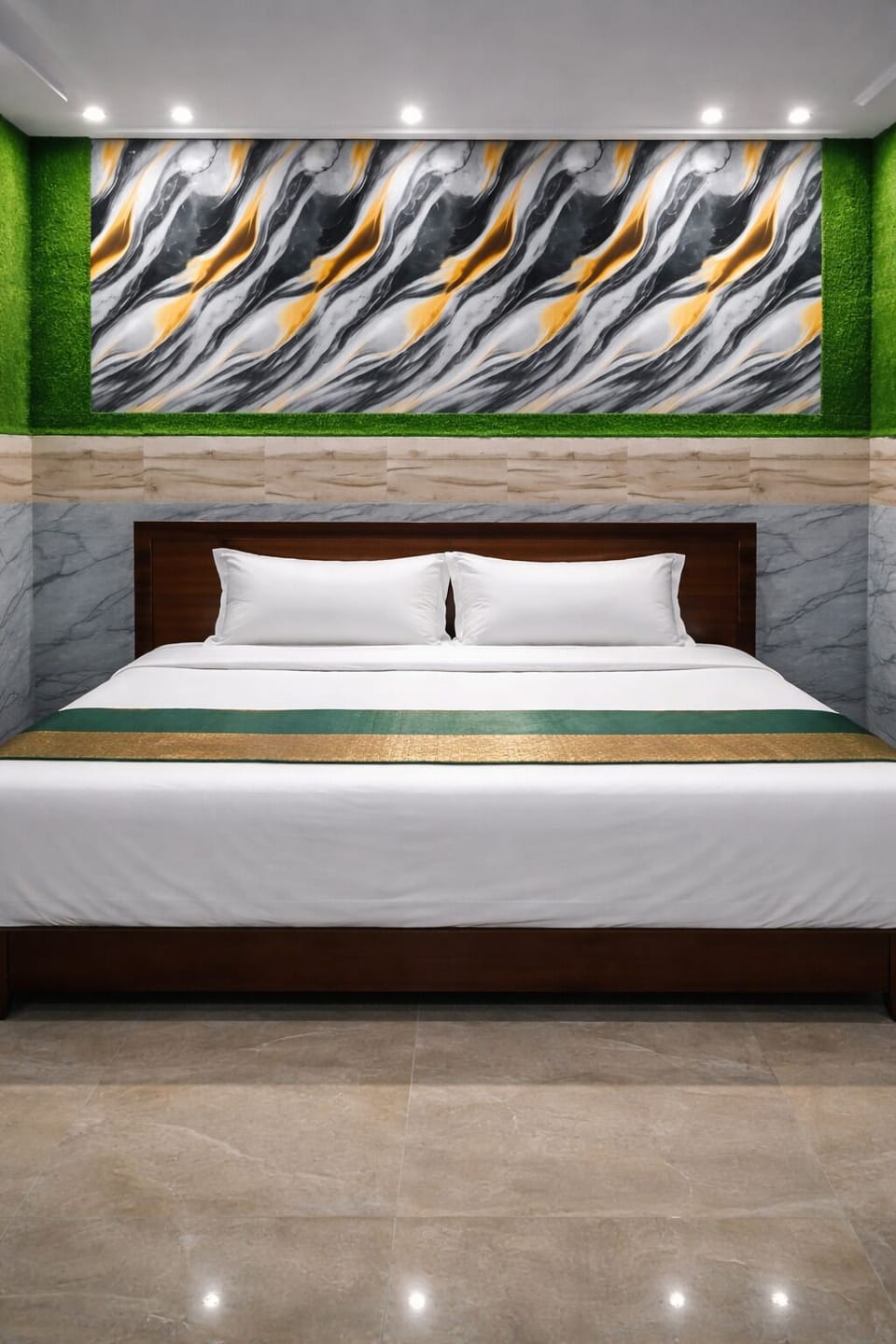 Deluxe Double Room, Air conditioning | Hypo-allergenic bedding, desk, soundproofing, free WiFi