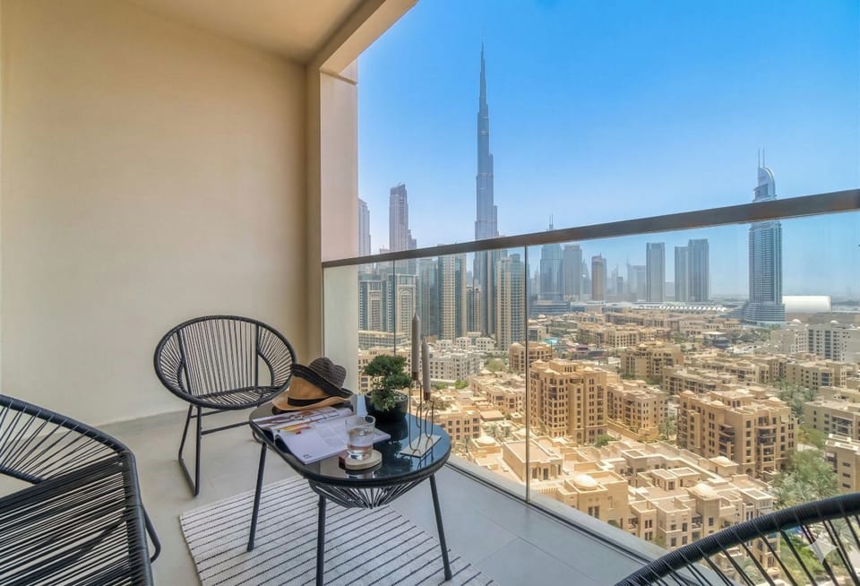 Luxury Apartment, Balcony, Pool View | Balcony view