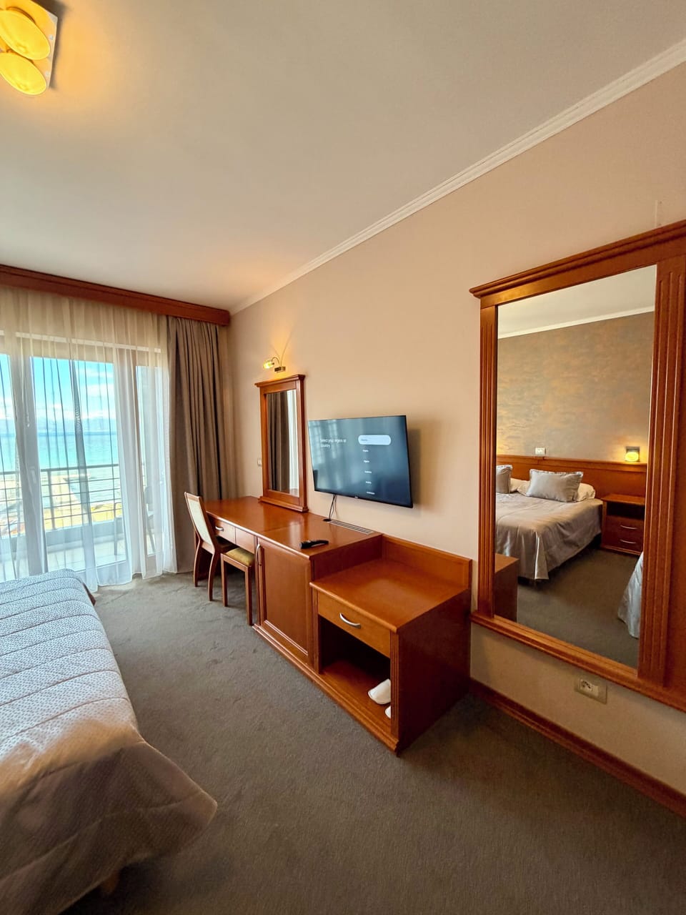 Deluxe Double Room, Balcony, Lake View | Iron/ironing board, free WiFi