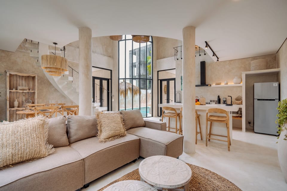 Villa, 2 Bedrooms, Private Pool, Pool View | Living room | 52-inch Smart TV with cable channels, Netflix, streaming services