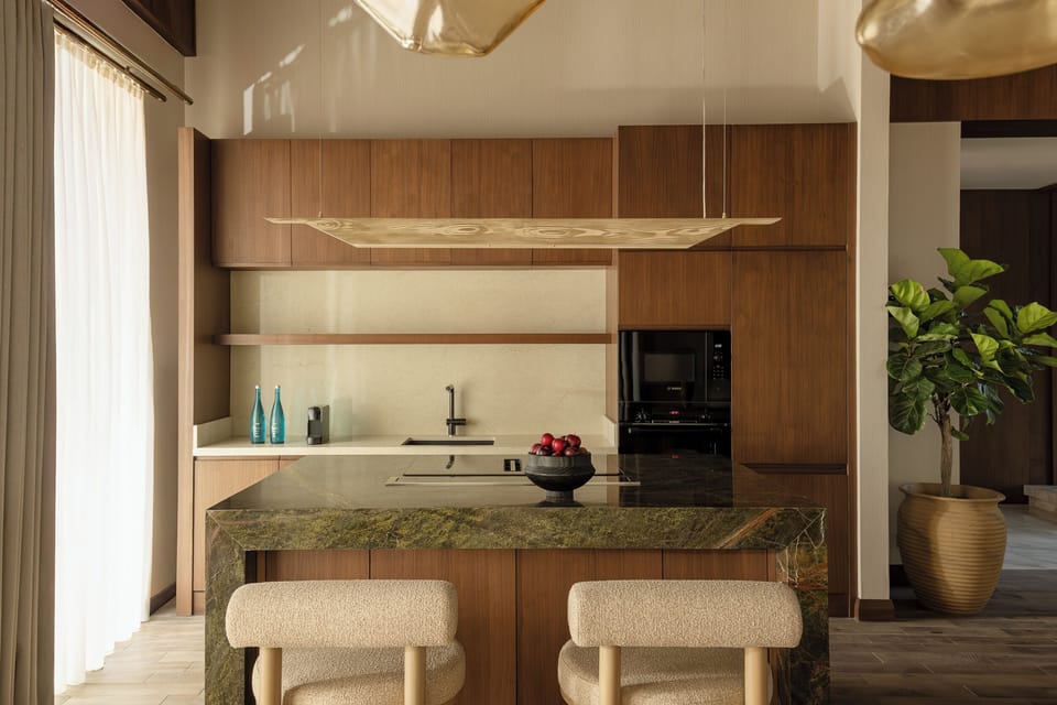 Deluxe Villa, 2 Bedrooms | Private kitchen | Espresso maker, coffee/tea maker, electric kettle