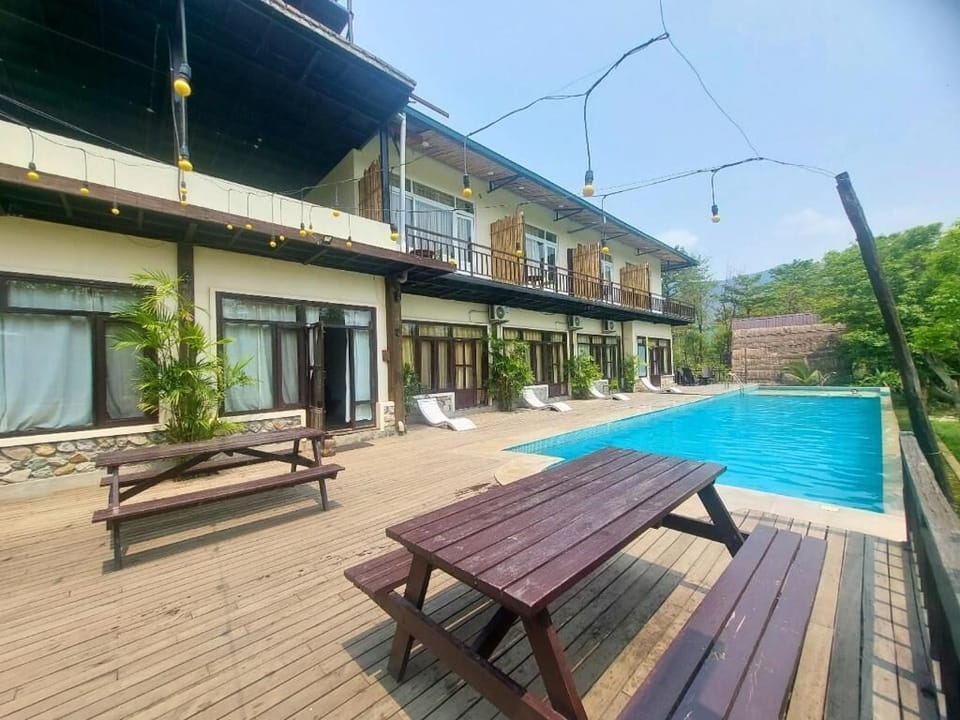 Outdoor pool
