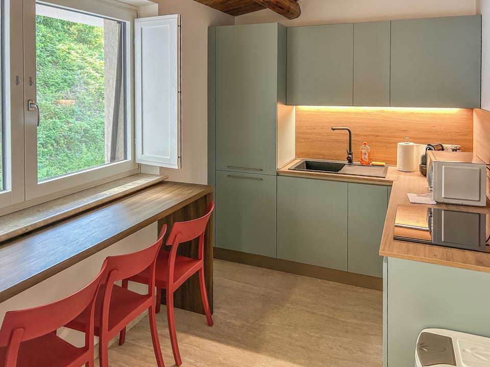 Apartment, Balcony | Private kitchen