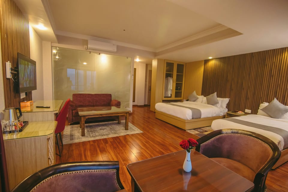 Family Room, Balcony, Mountain View | Desk, laptop workspace, iron/ironing board, WiFi (free)