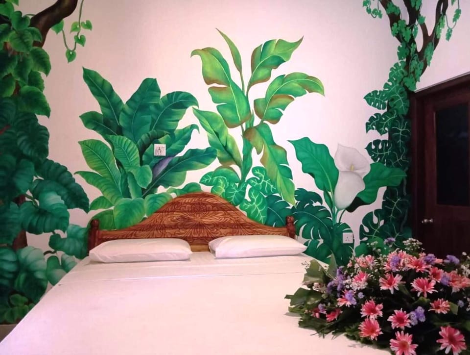 Comfort Double Room, Garden View | In-room safe, desk, laptop workspace, soundproofing