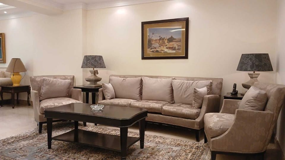 Luxury Apartment, Balcony | Living area