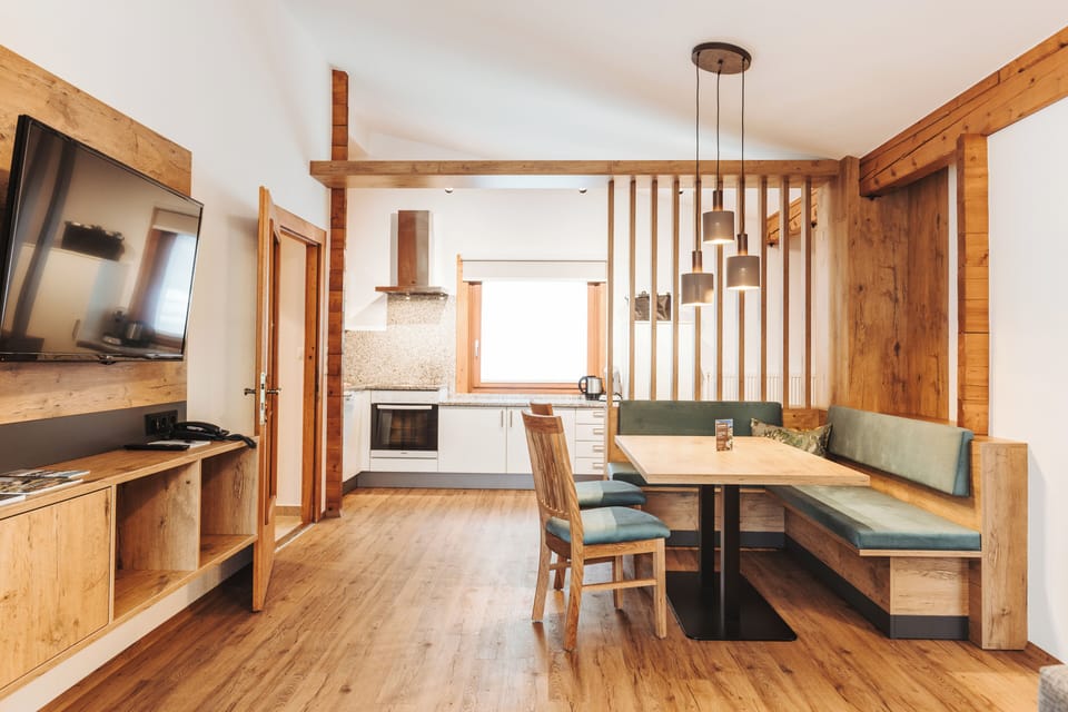 Apartment, Balcony, Garden View | Living area | TV