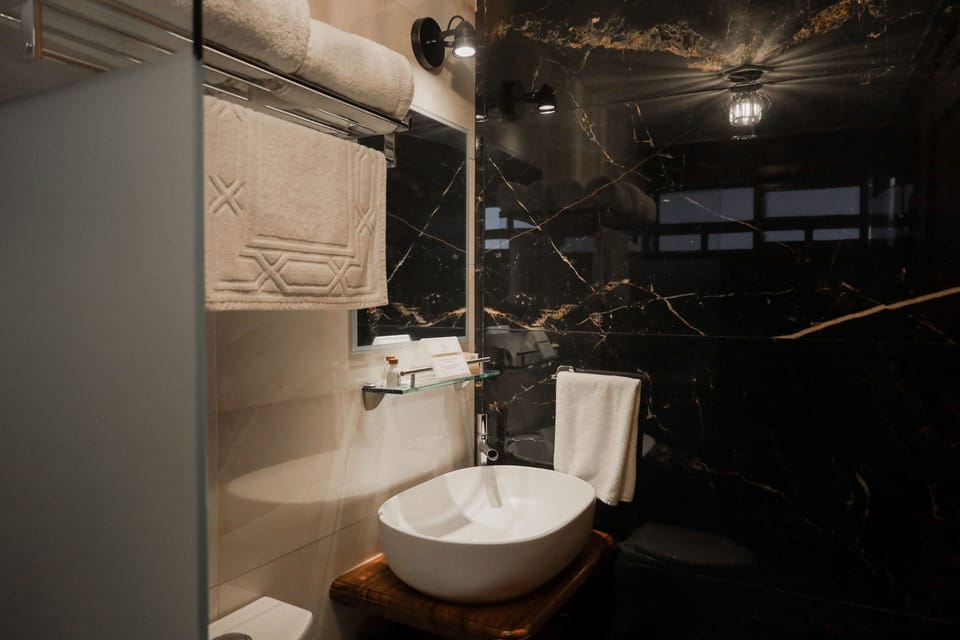 Basic Double Room | Bathroom | Shower, hair dryer, towels