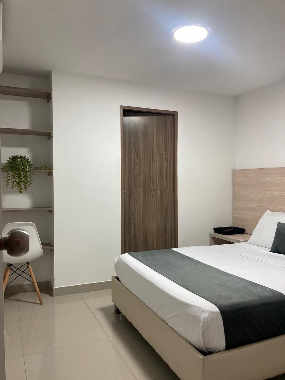 Basic Double Room, Patio, Garden View | Hypo-allergenic bedding, memory foam beds, free WiFi, bed sheets