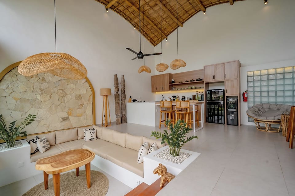 Villa, 2 Bedrooms, Private Pool, Pool View | Living area | 55-inch Smart TV with digital channels