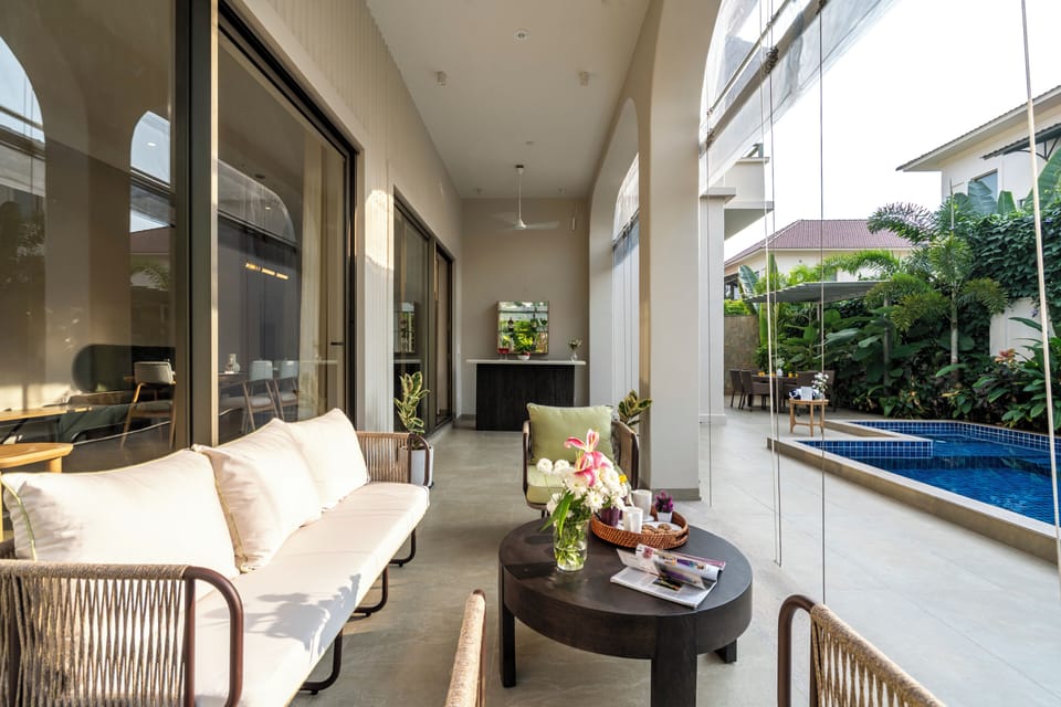 Deluxe Villa, Private Pool, Corner | Terrace/patio