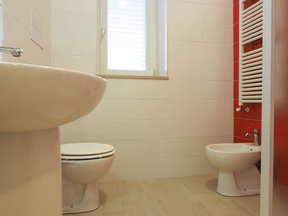 Room, Balcony | Bathroom | Shower, bidet, towels, soap