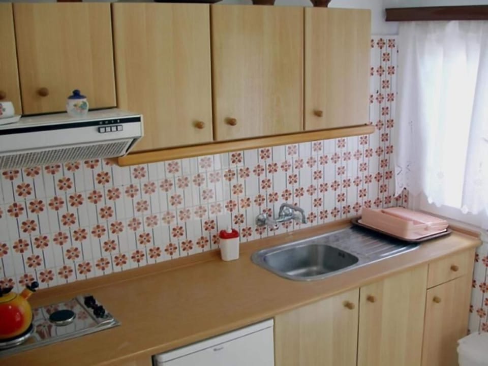 Comfort Double Room, Patio, Garden View | Private kitchen | Fridge, cookware/dishes/utensils