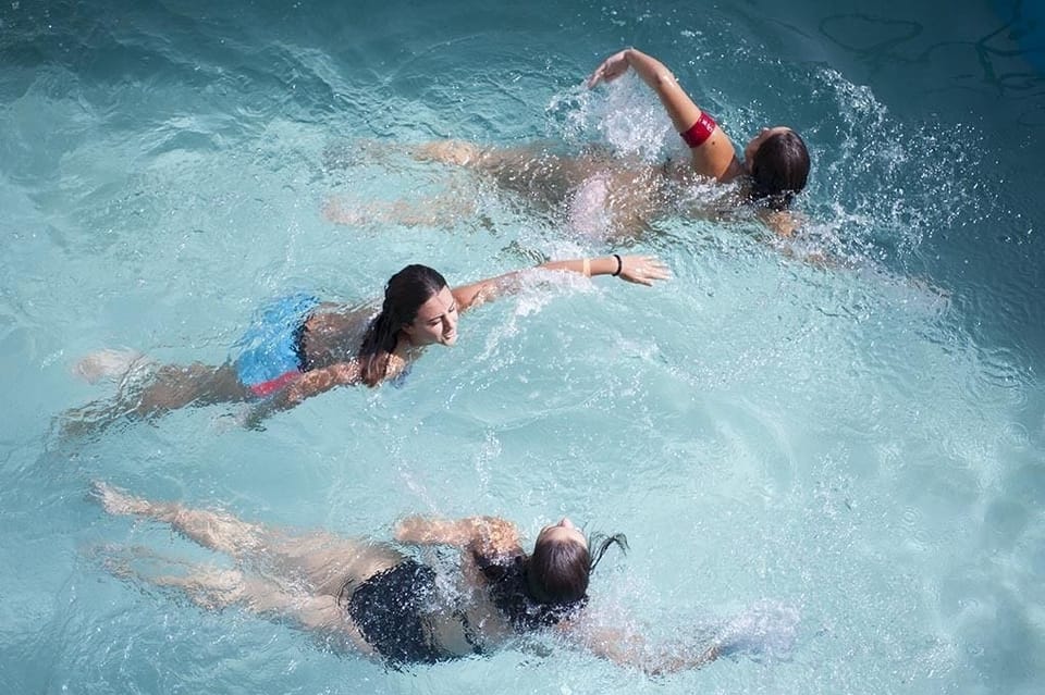 Seasonal outdoor pool