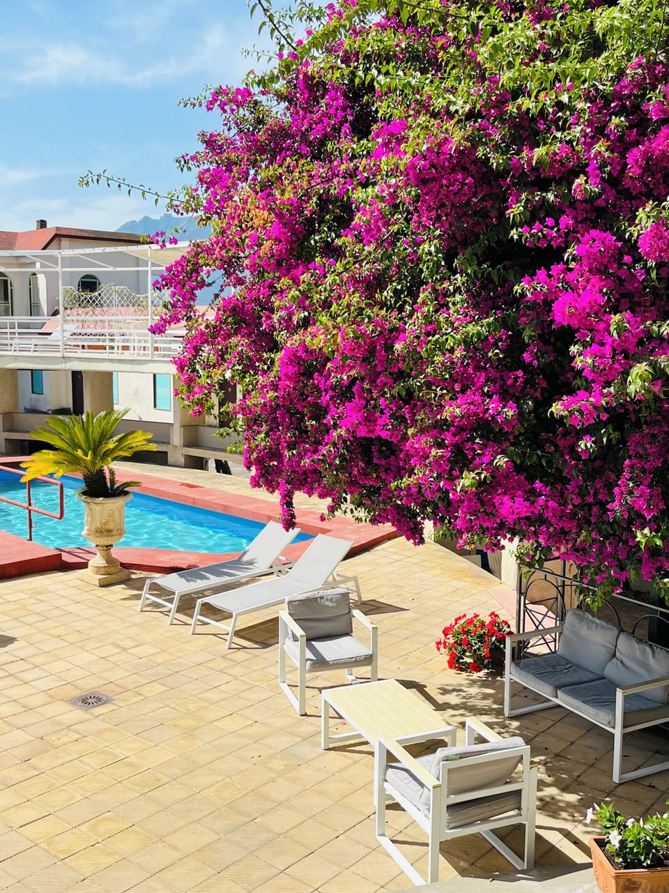 Seasonal outdoor pool